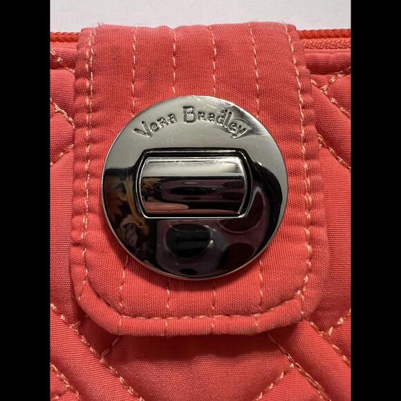 vera bradley pink quilted Wallet - Picture 3 of 15